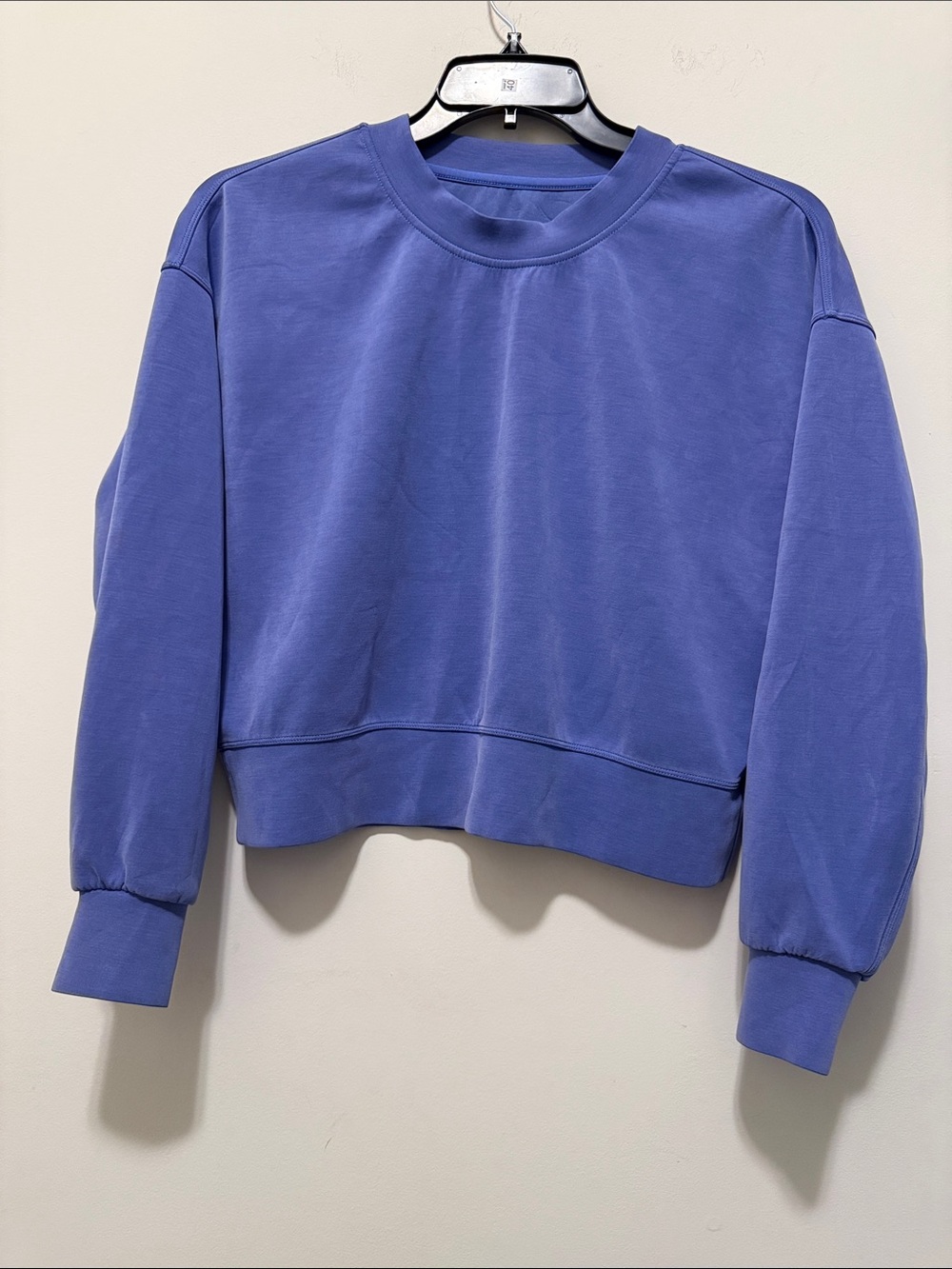 lululemon athletica Cropped Crewneck Sweatshirt - Periwinkle - Picture 2 of 7